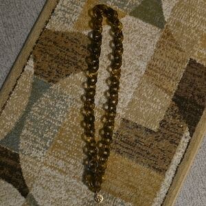 Elegant Brown Chain Necklace